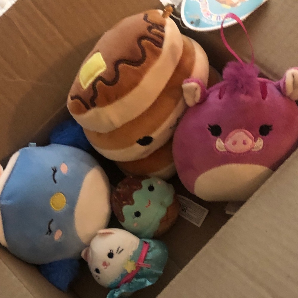 Squishmallows XS and small (4”) bundle